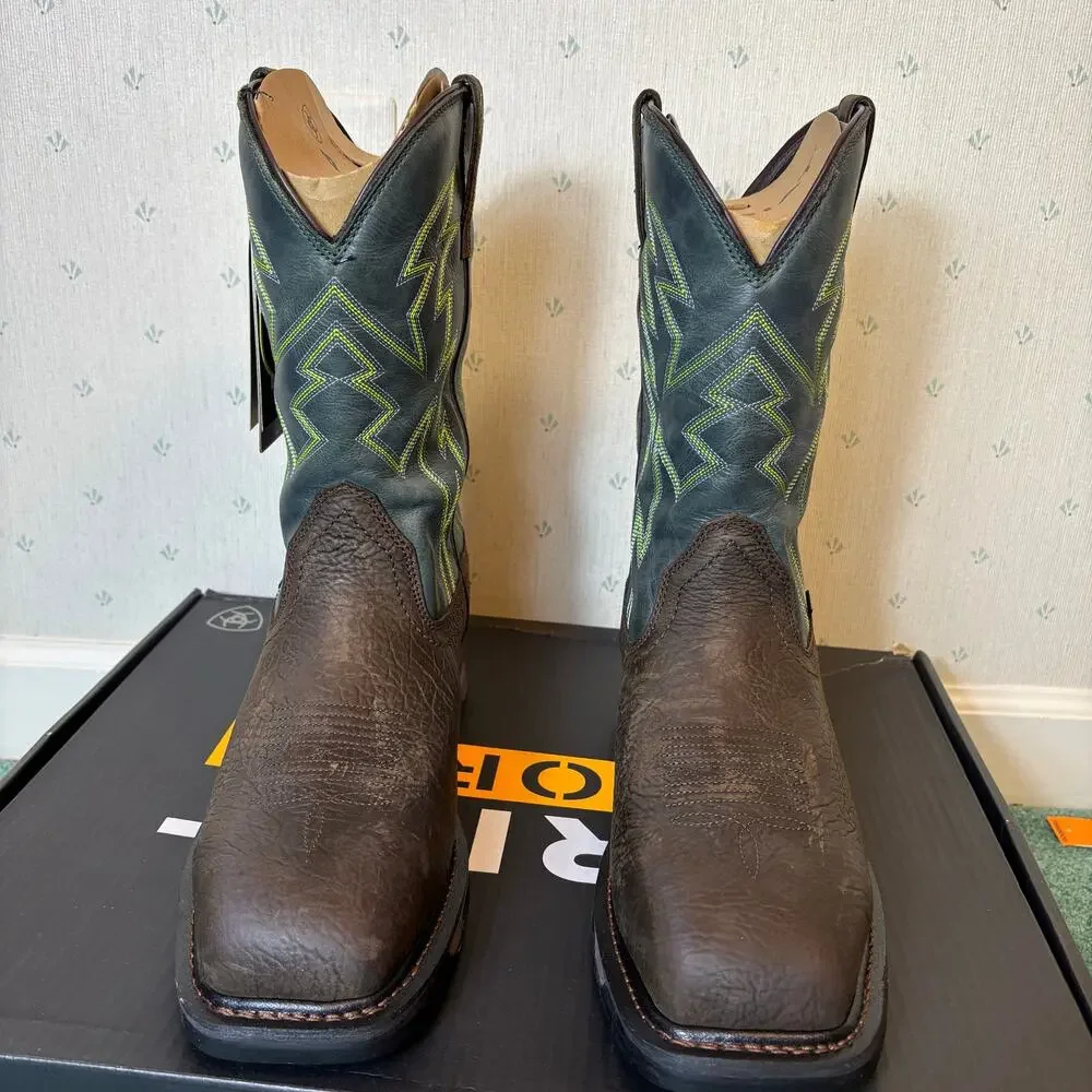 Ariat WorkHog XT BOA Waterproof Carbon Toe Work Boot Size 11 Wide Square Toe NIB